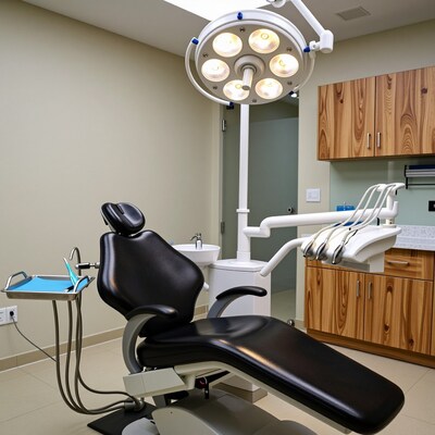 Modern Dental Chair and Surgical Light