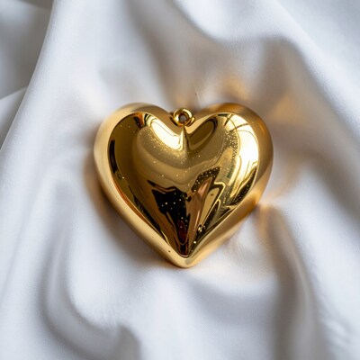 Golden Heart Pendant