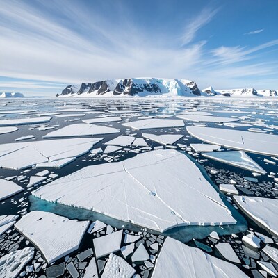 Antarctic Sea Ice Floes