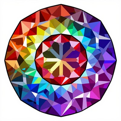 Rainbow Gemstone