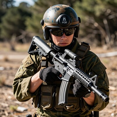 Soldier with Rifle