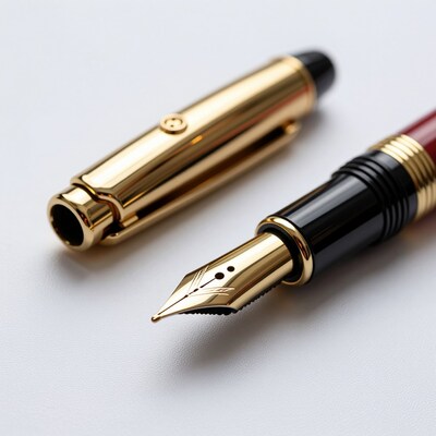 Luxury Gold Fountain Pen Nib