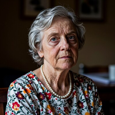 Elderly Woman Portrait