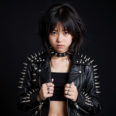 Young Asian Punk Girl