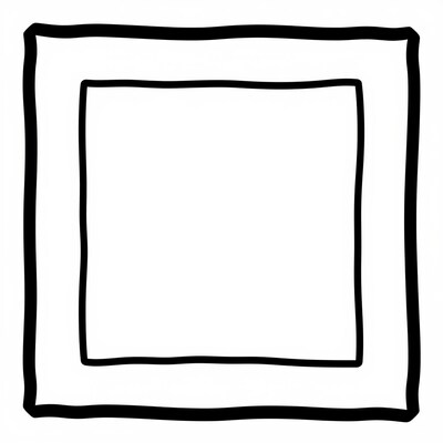 Double Square Frame