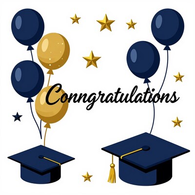 Graduation Congratulations Balloons
