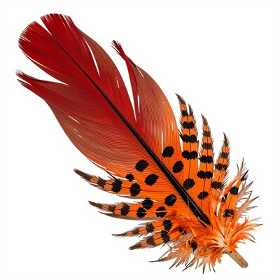 Colorful Pheasant Feathers