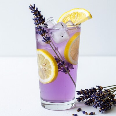 Lavender Lemonade Drink