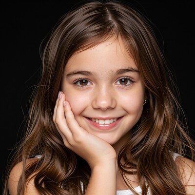 Smiling Young Girl Portrait