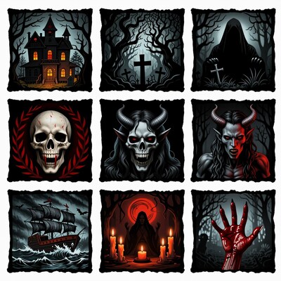 Halloween Horror Icons