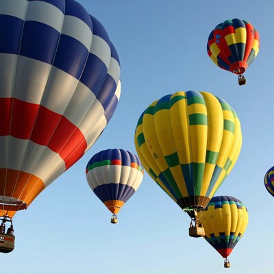 Colorful Hot Air Balloons