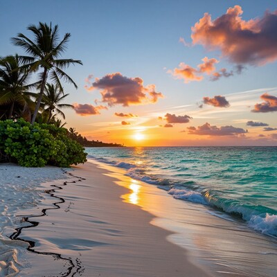 Tropical Beach Sunset