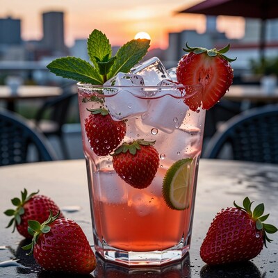 Strawberry Mojito Cocktail