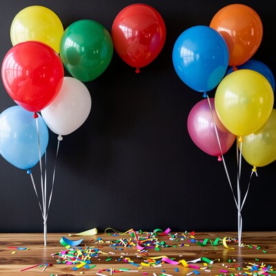 Colorful Party Balloons