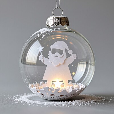 Santa Claus Christmas Ornament