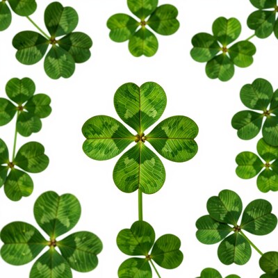 Four Leaf Clover Pattern