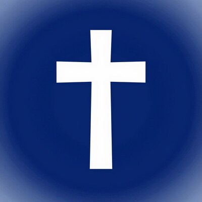 White Christian Cross