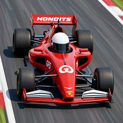 Red Formula 1 Race Car
