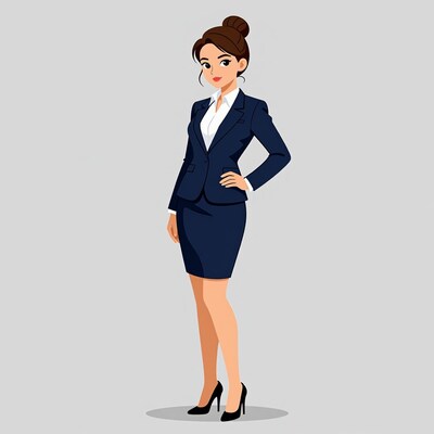 Businesswoman in suit
