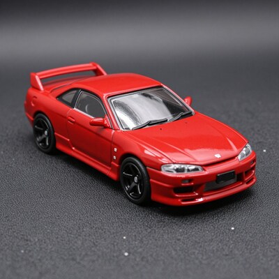 Red Nissan Skyline GT-R toy car