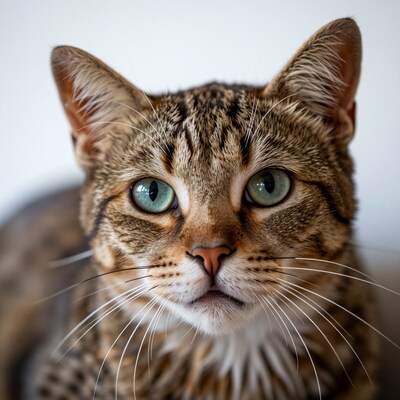 Tabby Cat Close-Up