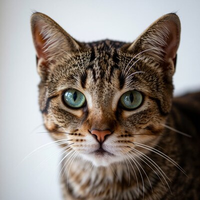 Tabby Cat Close-Up