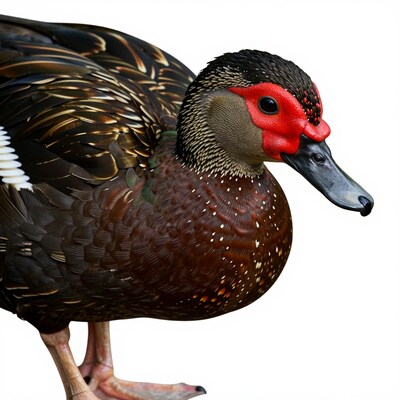 Muscovy Duck Portrait