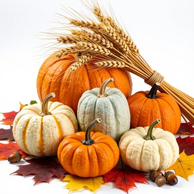 Autumn Pumpkins Harvest
