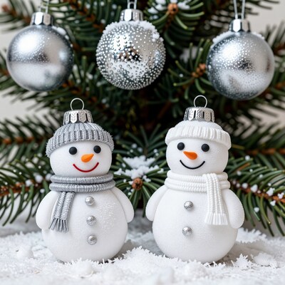 Snowman Christmas ornaments