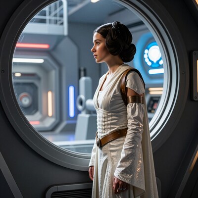 Padme Amidala in Starship