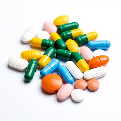 Colorful Pills and Capsules