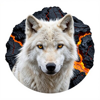 White Wolf Lava Volcano