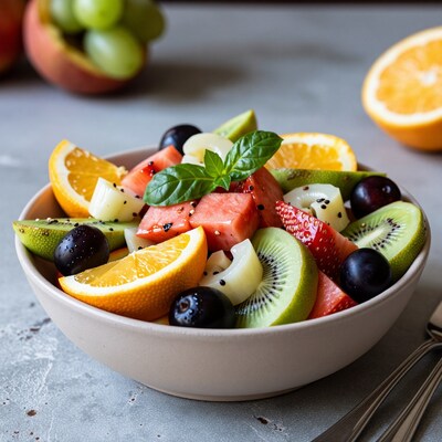Fresh Fruit Salad Bowl