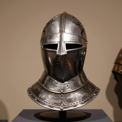 Medieval Knight Helmet