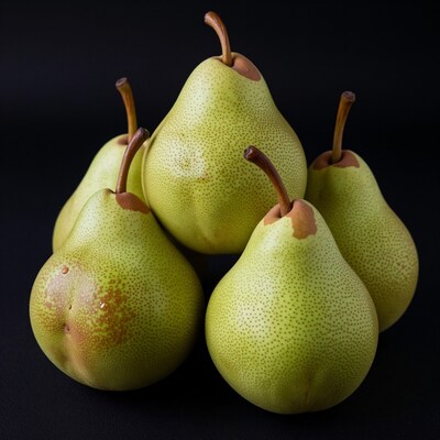 Fresh Green Pears