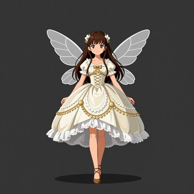 Anime Fairy Girl