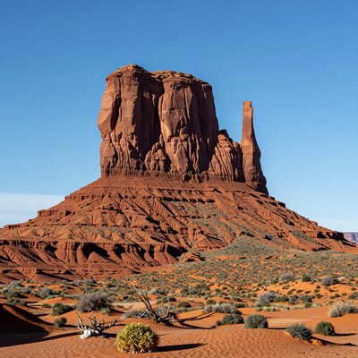 Monument Valley Desert Butte