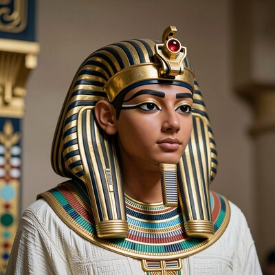 Egyptian Pharaoh Woman Portrait