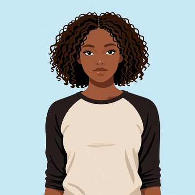 Young Black Woman Portrait