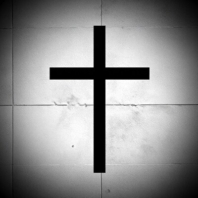 Black Christian Cross