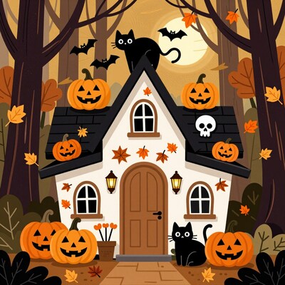 Halloween Haunted House