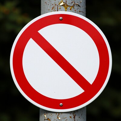 No Entry Sign