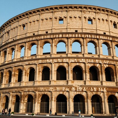 Colosseum Rome Ancient Architecture