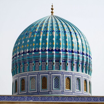 Blue Persian Dome