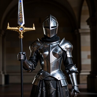 Knight in Silver Armor