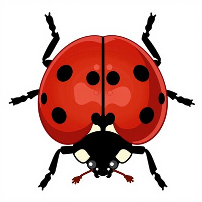 Cartoon Ladybug