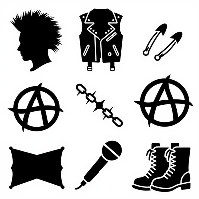 Punk Rock Silhouettes
