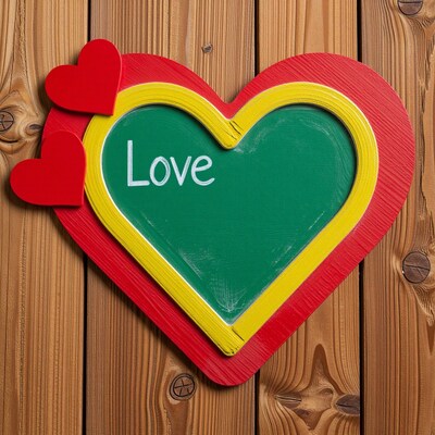 Love Heart Chalkboard