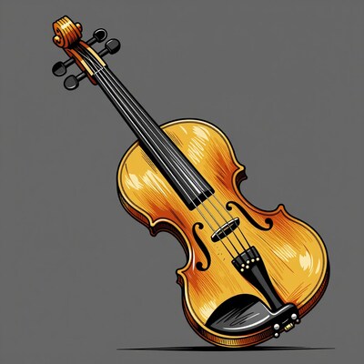 Violin illustration