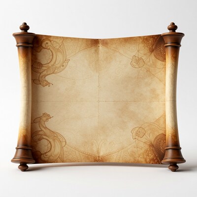 Ancient Fantasy Scroll
